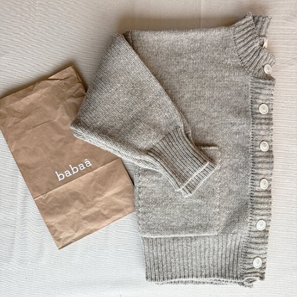 babaà  Cardigan no11 in mist – BNWT!! - Picture 5 of 11